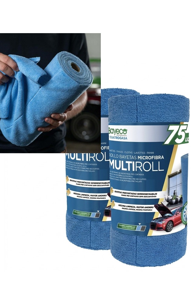 ROLLO BALLETA ECO AZUL 75u.