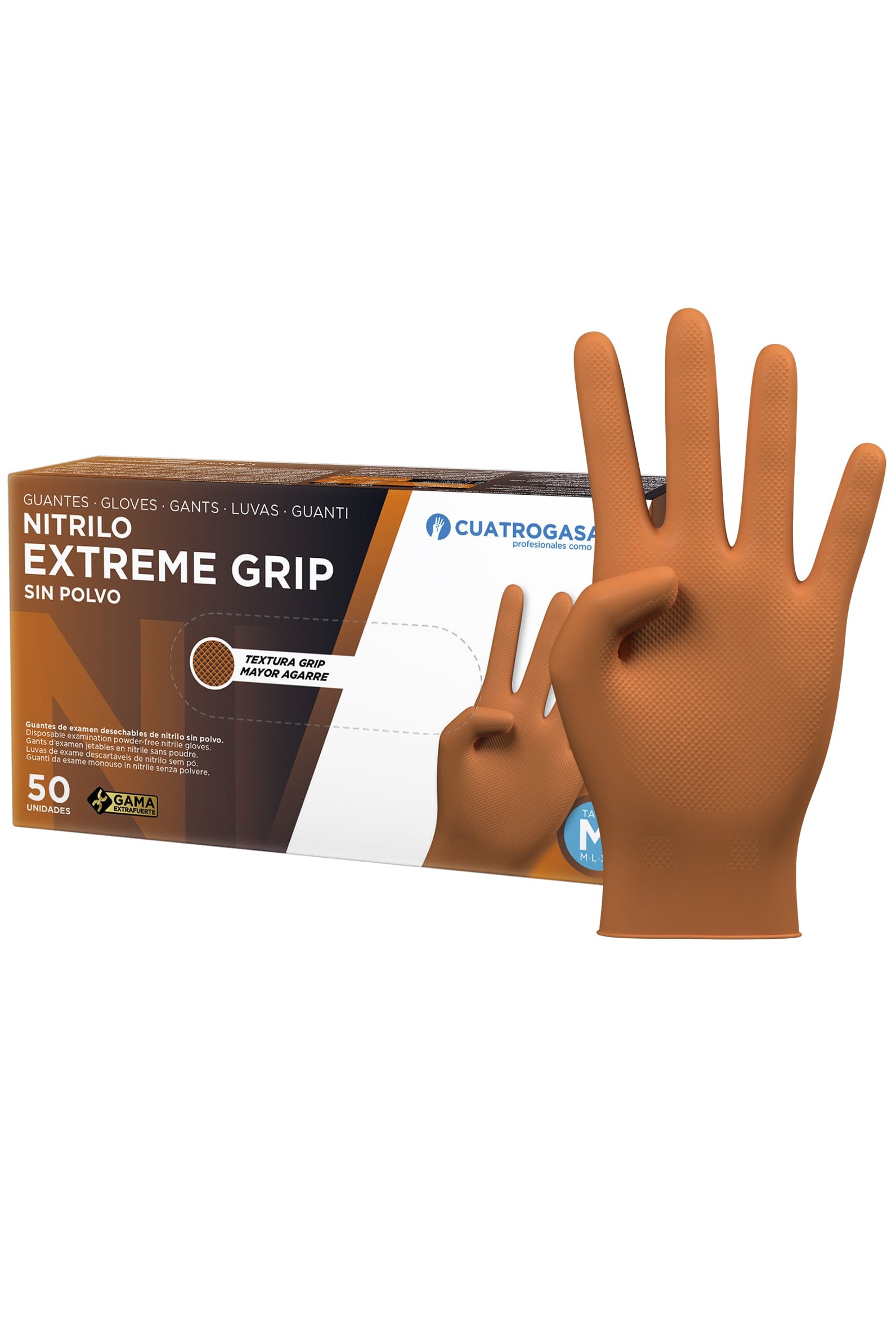 GUANTE NITRILO EXTREME M 50u.